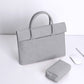 Waterproof PU Leather Backpack with Small Bag Light Gray Silver Pink - Teleplus small bag light gray dark silver