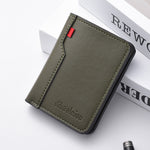 Waterproof PU Wallet Ultra Lightweight Slim Bifold for Men and Women