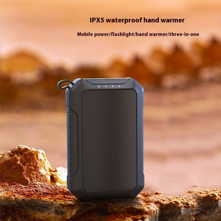Waterproof Rechargeable Hand Warmer with Custom Colors and 2-in-1 Design - waterproof rechargeable hand warmer