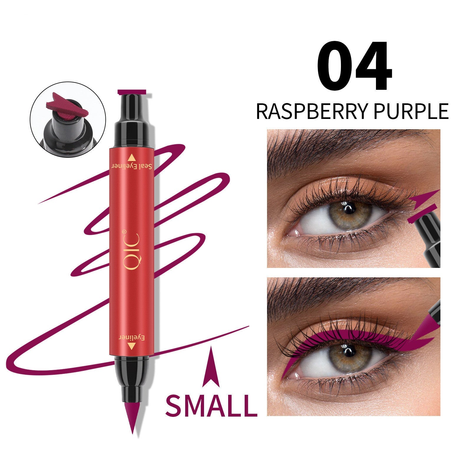 Waterproof Seal Eyeliner in Multiple Colors 3.5G Long-Lasting Formula - Teleplus seal eyeliner waterproof