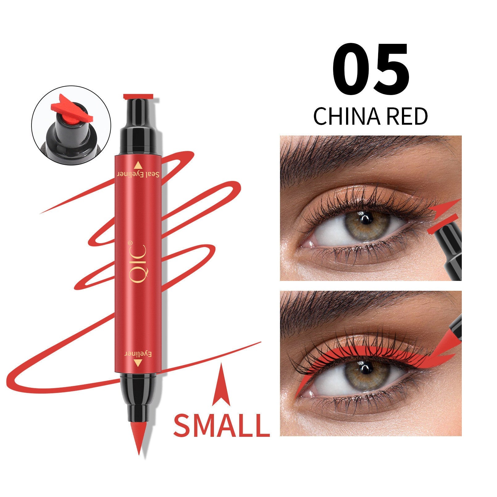 Waterproof Seal Eyeliner in Multiple Colors 3.5G Long-Lasting Formula - Teleplus seal eyeliner waterproof