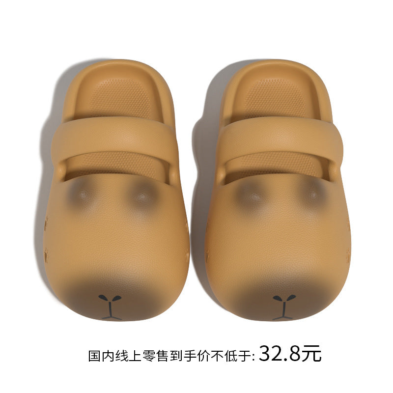 Waterproof Shoe Upper EVA for Crocs Brown and Gray Size 36-41 - Teleplus waterproof shoe upper crocs brown eva