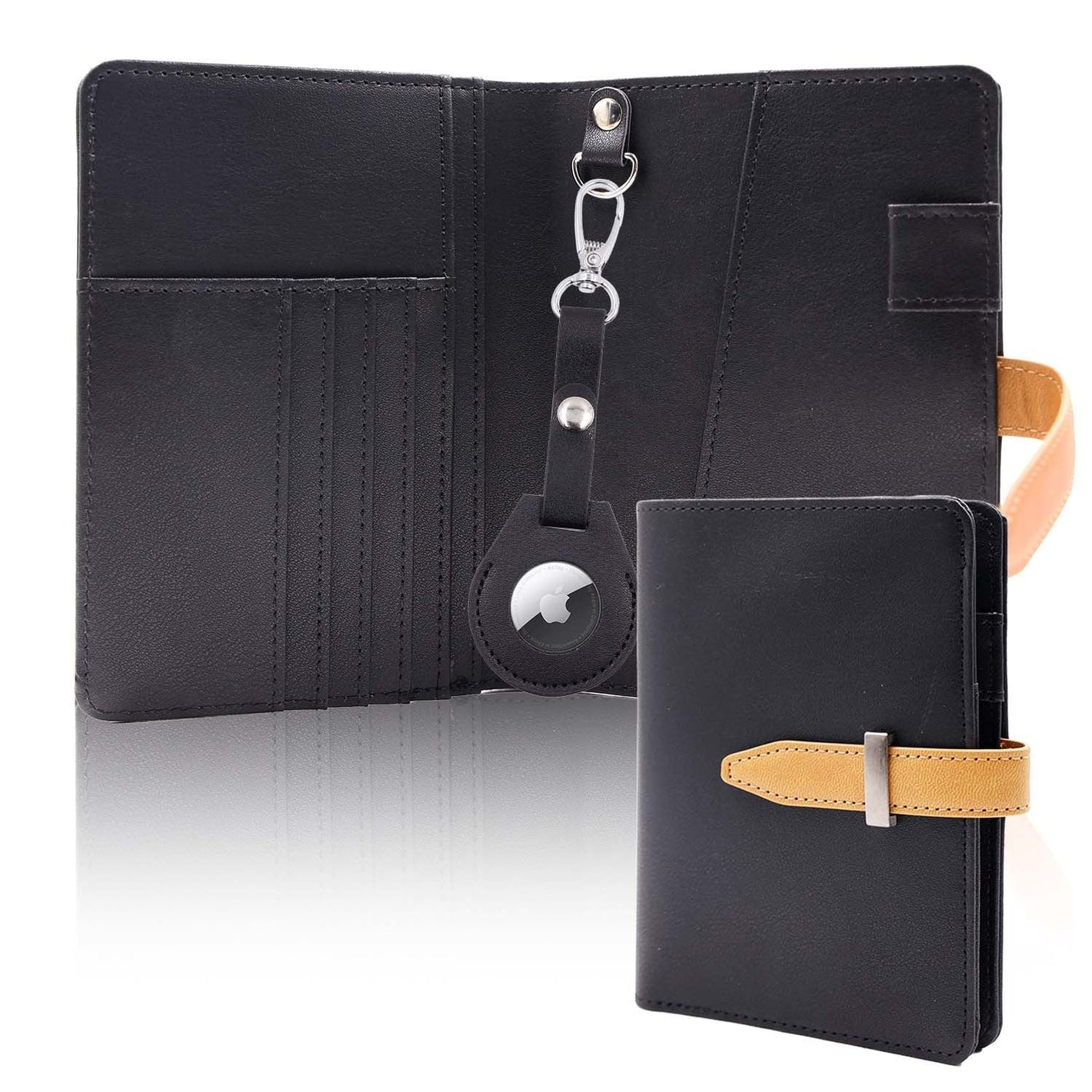 Waterproof Slim Leather Wallet for Men and Women Bifold RFID Blocking