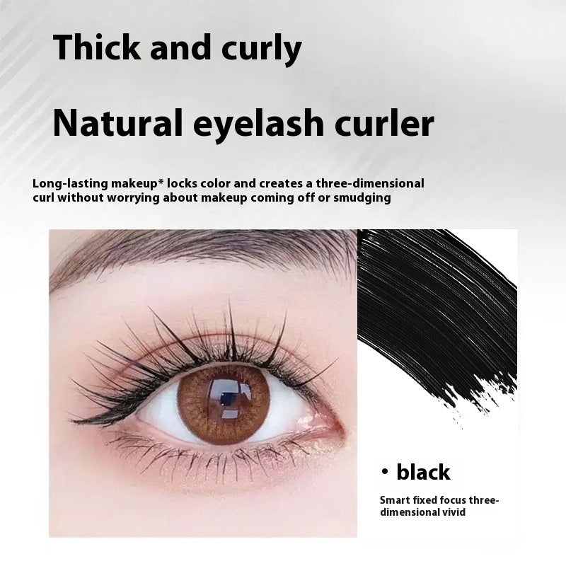 Waterproof Steel Tube Mascara for Long Thick Curly Black Lashes - Curl Teleplus steel tube mascara eyelash curler