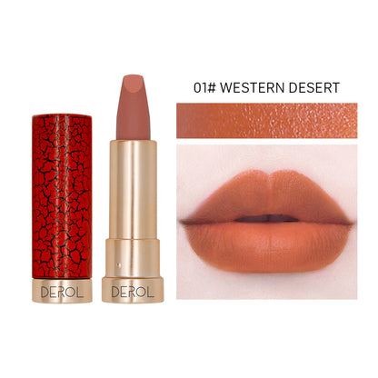 Waterproof Velvet Matte Lipstick for Perfect Makeup and Skin Brightening - Teleplus velvet matte lipstick makeup