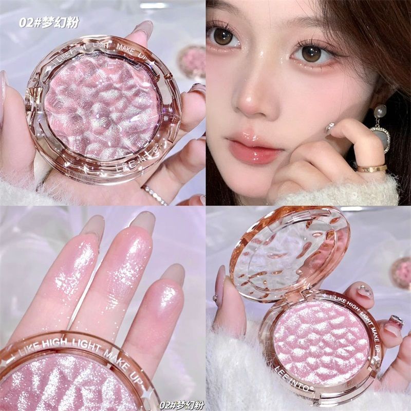 Wave Light Highlight Powder for Brightening Makeup in Universal Shades - Teleplus wave light highlight powder