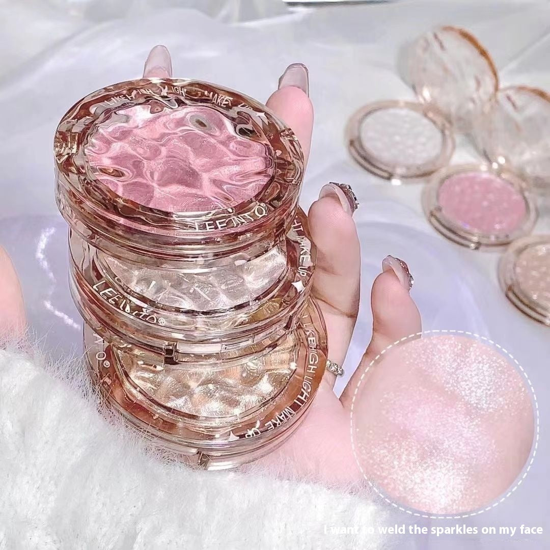 Wave Light Highlight Powder for Brightening Makeup in Universal Shades - Teleplus wave light highlight powder