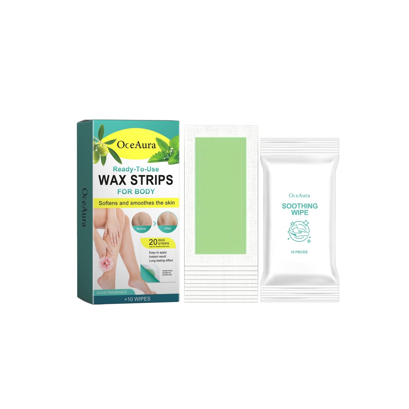 United States Wax Strips with Non-Woven Fabric for CHF and Skin Care - Body Unleash the Hairless Hero in You united