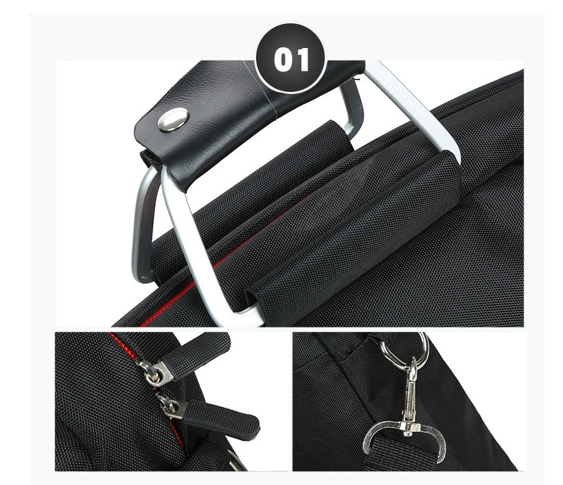Wear Resistant Nylon Computer Bag 15 Inch Laptop Case 27x36x8cm - Teleplus computer bag