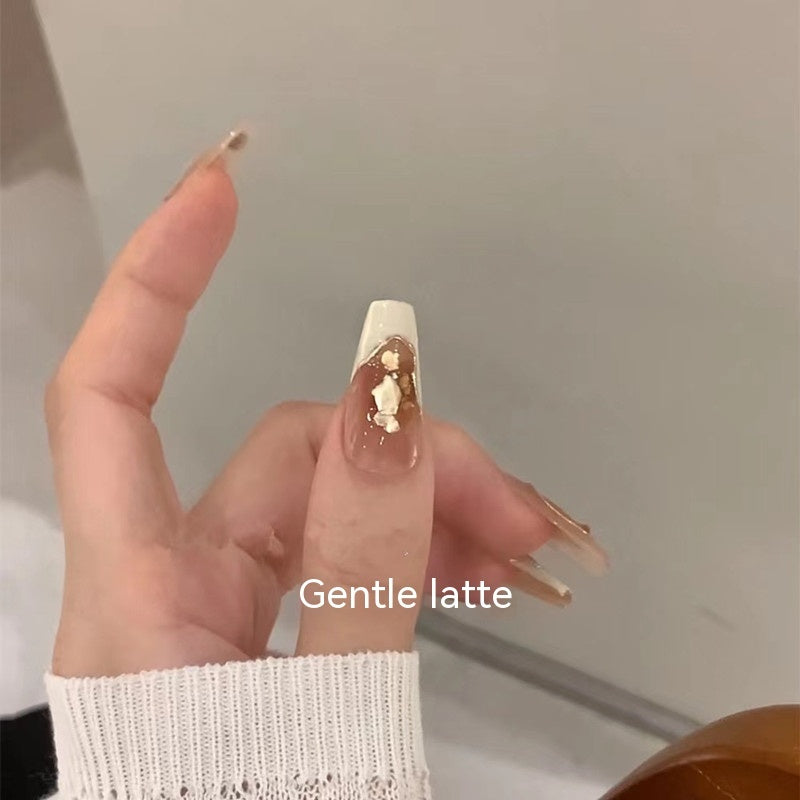 Wearable Nail Sticker Set for Perfect Finished Nails in Various Sizes - wearable nail sticker finished love