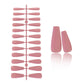 Wearable removable nail sticker set with detachable designs and glue - Teleplus Removable Nail Sticker Set Detachable