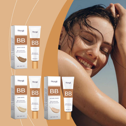 Wheat Color Ivory White 30g Export-Only Protective BB Cream for Skin - Teleplus protective bb cream concealer