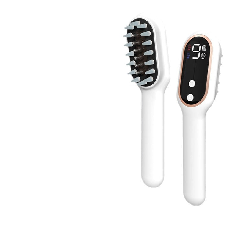 White 9 154 Scalp Medicine Feeder with Red Light Hair Massage Therapy - Teleplus scalp medicine feeder care massage red