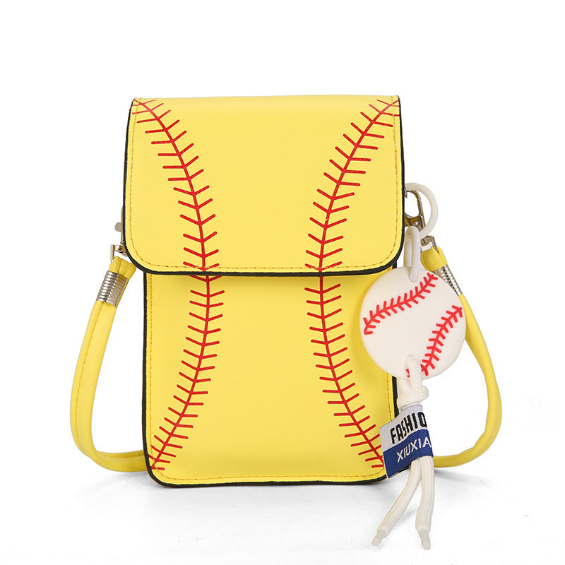 White and Yellow Soft PU Shoulder Bag with Internal Zipper Single Strap - Teleplus shoulder bag