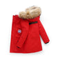 White Duck Down Jacket Boy for United States CHF Warmth - Teleplus united states chf jacket boy