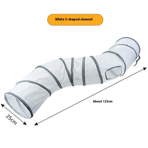 White Polyester Pet Toys Packaging Bags for Small Animal - Animals pet toys