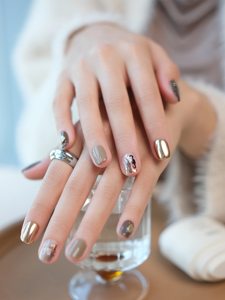 White Wear Armor Nail Tips for Modern Age Style in the United States - US white wear armor modern age united states