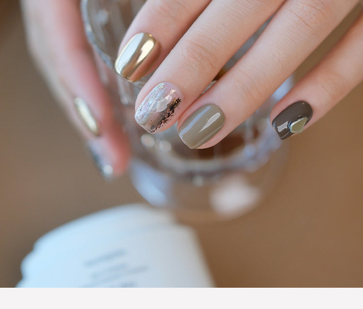 White Wear Armor Nail Tips for Modern Age Style in the United States - US white wear armor modern age united states