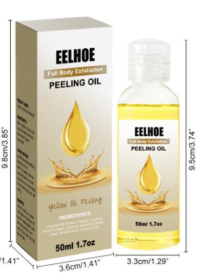 Whole Body Exfoliation Oil with Chrysanthemum and Aloe Vera 50ml - Teleplus