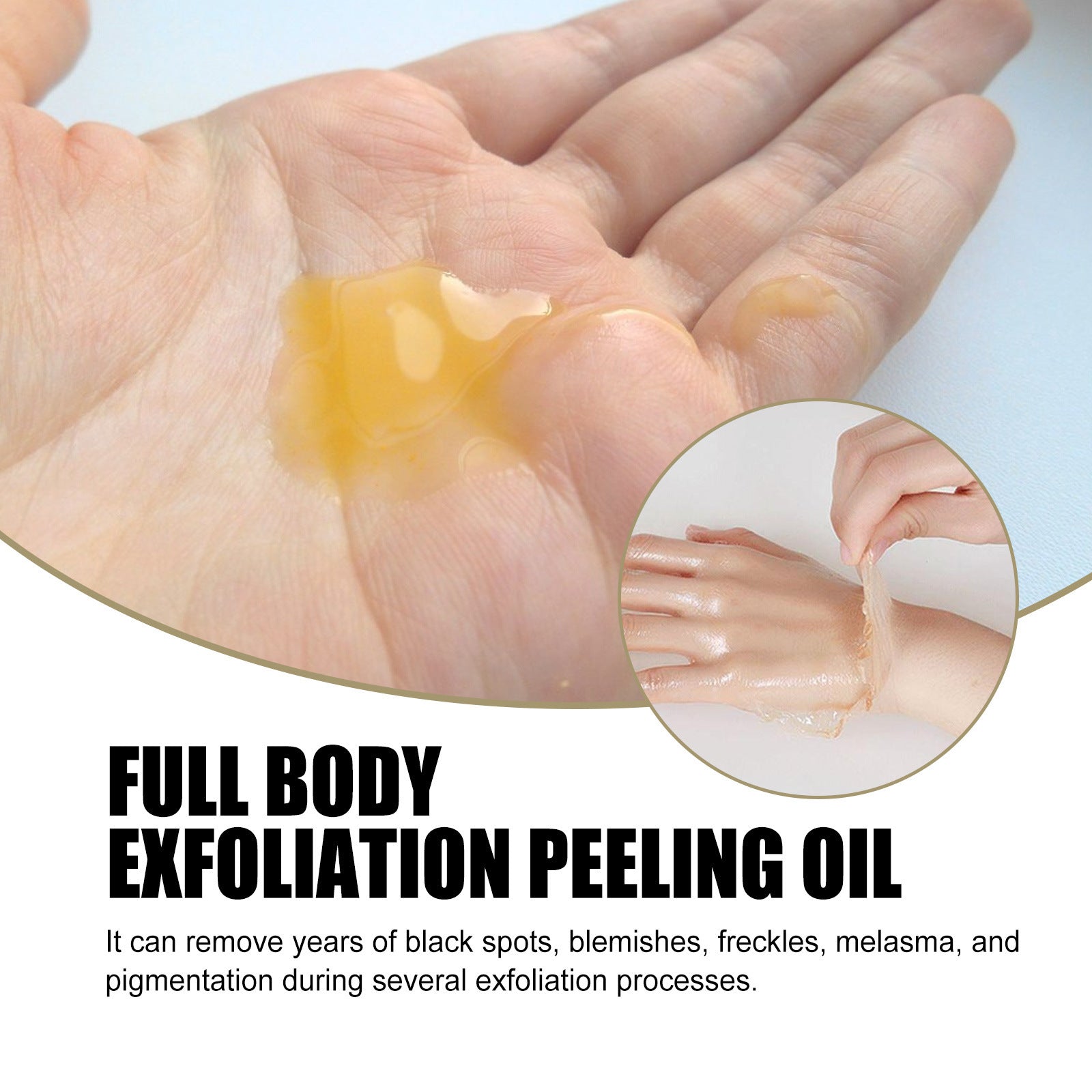 Whole Body Exfoliation Oil with Chrysanthemum and Aloe Vera 50ml - Teleplus