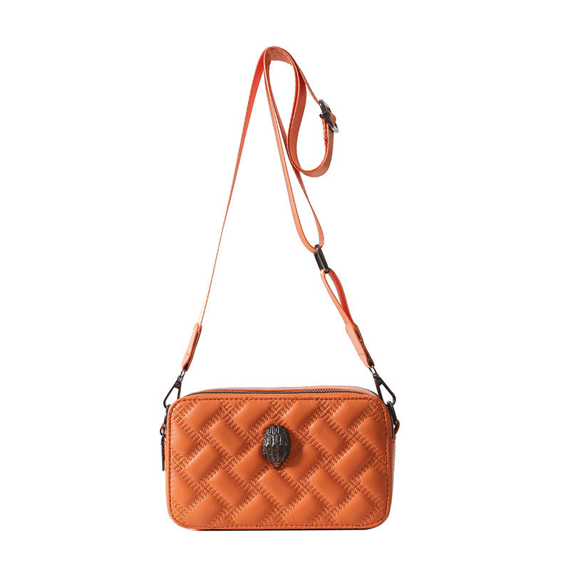 Wide Shoulder Strap Crossbody Bag with Eagle for Daily - Teleplus shoulder crossbody wide strap eagle