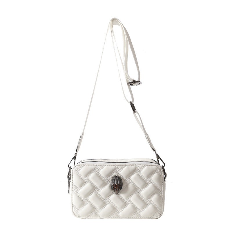 Wide Shoulder Strap Crossbody Bag with Eagle for Daily - Teleplus shoulder crossbody wide strap eagle