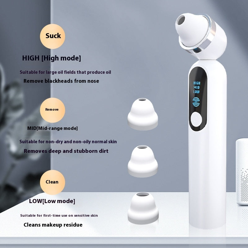 WiFi Visual Blackhead Removal Machine with Electric Cleaning Tool - electric cleaning blackhead removal machine wifi