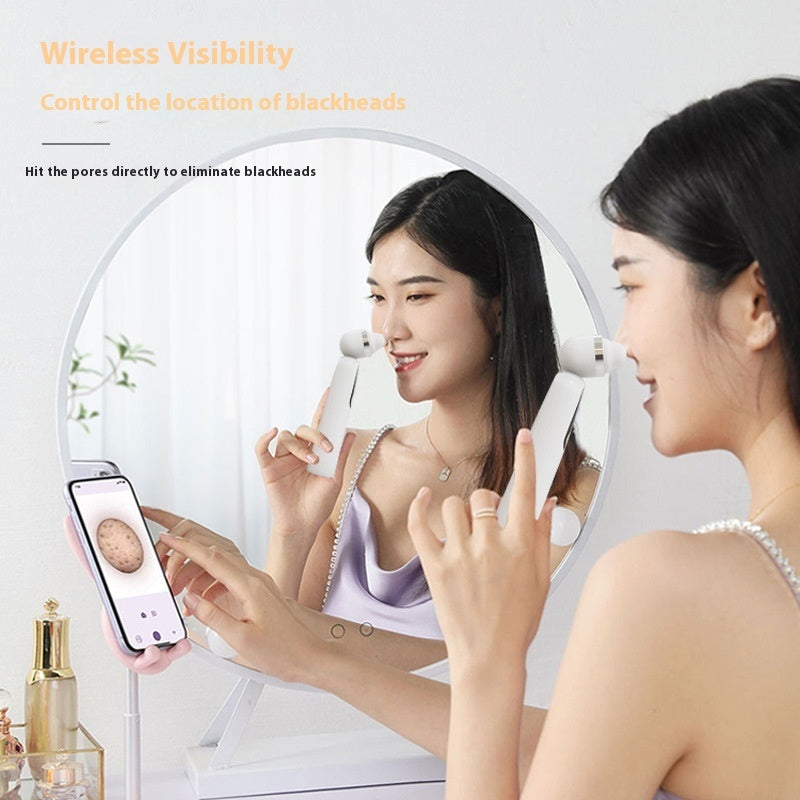 WiFi Visual Blackhead Removal Machine with Electric Cleaning Tool - electric cleaning blackhead removal machine wifi
