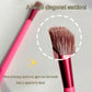 Wild Eyebrow Brush with Wooden Handle for Sweeping and Filling - wild eyebrow brush sweeping square