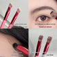 Wild Eyebrow Brush with Wooden Handle for Sweeping and Filling - wild eyebrow brush sweeping square
