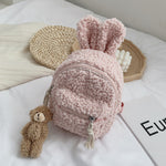 Wild Travel Cartoon School Bag with Woolen Cloth and Adjustable Straps - for Adventurous Kids wild travel cartoon
