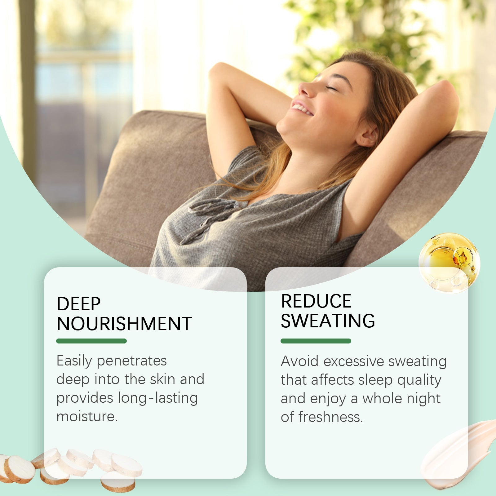 Wild Yam Firming Body Cream with Dioscorea Japonica and Moisturizing Extracts - Moisturizers wild yam firming wrinkle