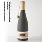 Wine Bottle Scratching Pole Cat Scratcher with Teasing Ball Hemp Rope Design - wine bottle scratching pole