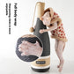 Wine Bottle Scratching Pole Cat Scratcher with Teasing Ball Hemp Rope Design - wine bottle scratching pole