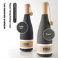 Wine Bottle Scratching Pole Cat Scratcher with Teasing Ball Hemp Rope Design - wine bottle scratching pole