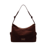 Winter Niche Shoulder Bag with Leopard Underarm Pillow and Polyester Lining - Teleplus winter niche shoulder underarm