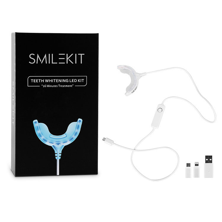 Household Tooth Whitening Light Suit with USB Charging for Easy - Brighten Your Smile Magic light suit household tooth