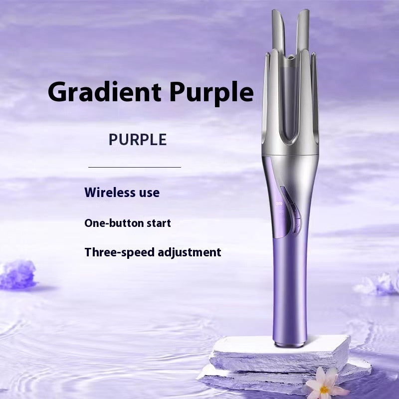 Wireless 32mm Automatic Hair Curler with Lithium Battery and Versatile Design - versatile wireless automatic hair curler