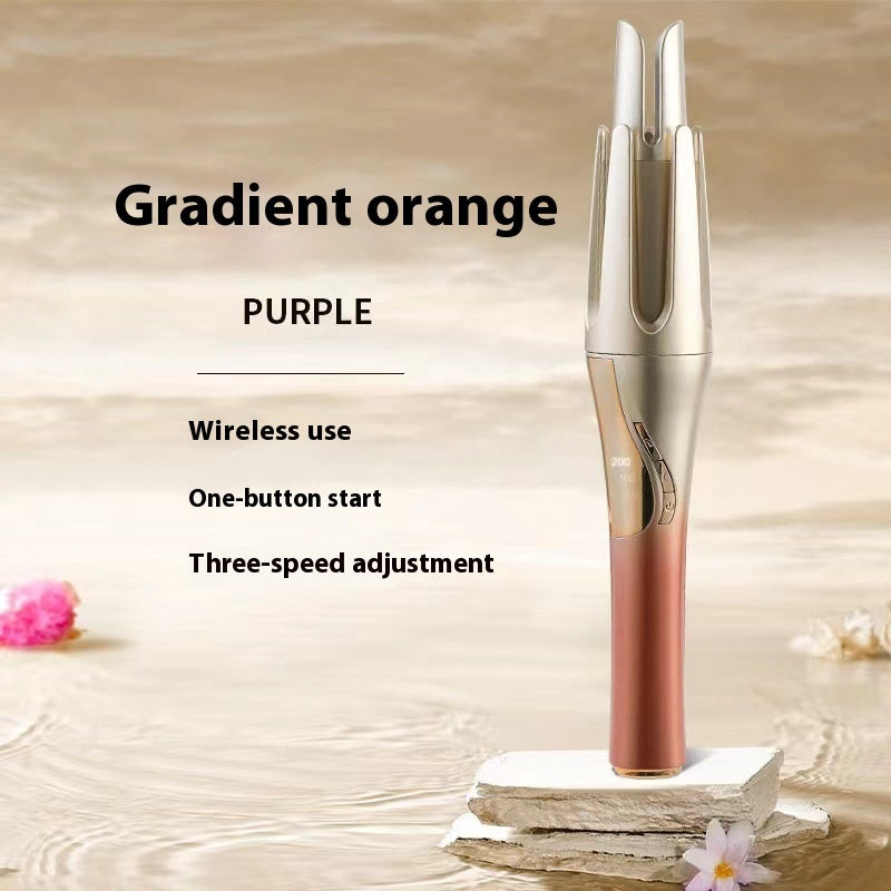 Wireless 32mm Automatic Hair Curler with Lithium Battery and Versatile Design - versatile wireless automatic hair curler