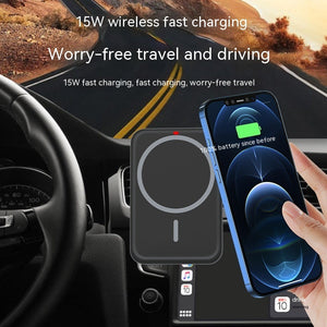 Wireless Car Charger with USB Type-C for United States Vehicles - Charge Your Fast While Laughing at Wires united