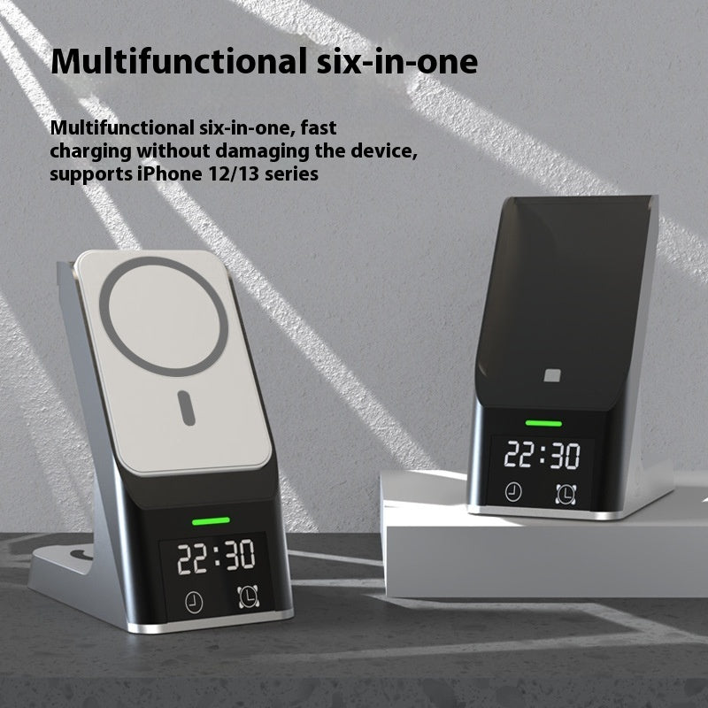 Wireless Charger Black Fast Charge 15W for United States Devices - Six-in-One Lazy Gadget Lovers united states chf