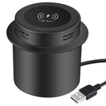Wireless Charger USB 20W Fast Charging for United States with CHF Compatibility - Fun 3-in-1 Power united states chf