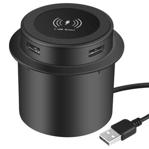Wireless Charger USB 20W Fast Charging for United States with CHF Compatibility - Fun 3-in-1 Power united states chf