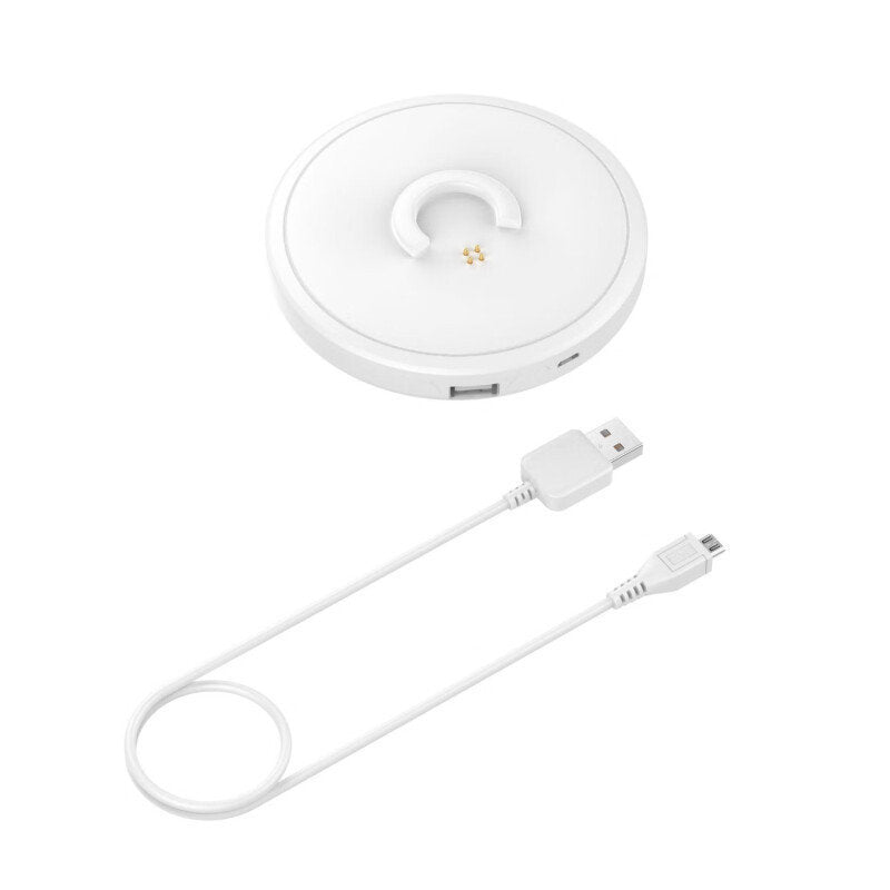 Wireless Charging Base for Devices Black or White Compact Power Dock Station - Teleplus