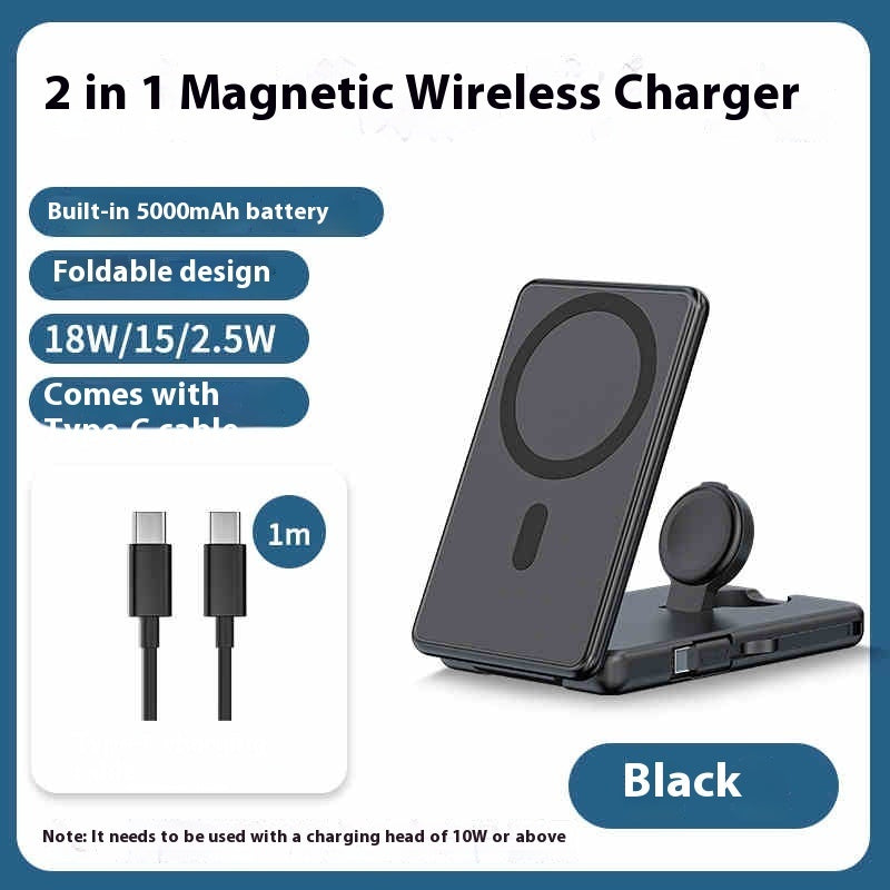 Wireless Charging Battery for Watches with Magnetic Bracket in the United States - united states chf wireless watch