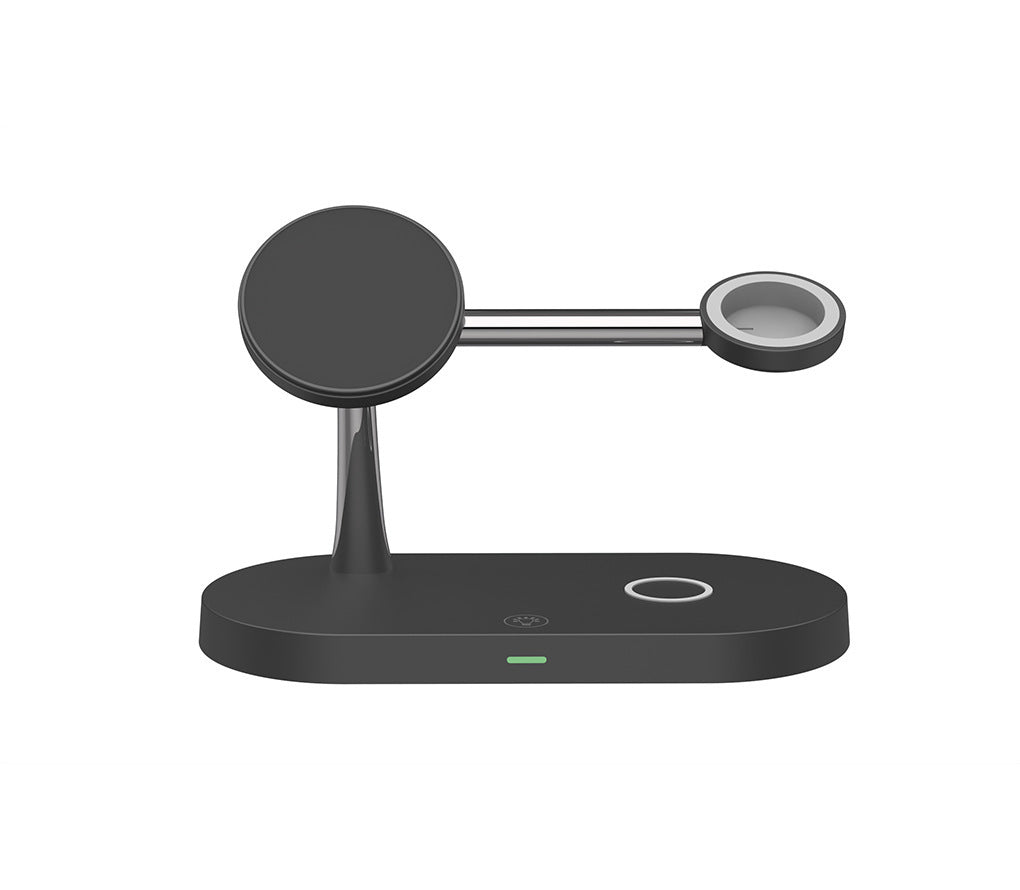 Wireless Charging Bracket for United States with CHFC HF Compatibility - Magnetic Three-in-One Bracket: Power Up Laughs