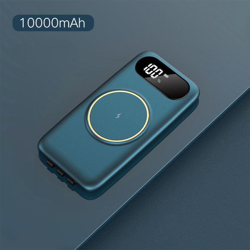 Wireless Charging Typec Input 10,000 Mobile Power - Wireless Charging Type-C 10000mAh Battery Type Power Bank