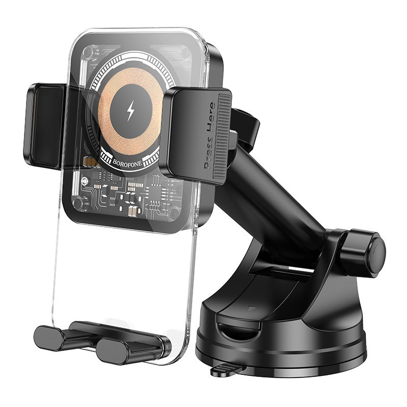 Wireless Fast Charge Car Phone Bracket Magnetic for Smartphones - Teleplus car mobile phone bracket magnetic wireless