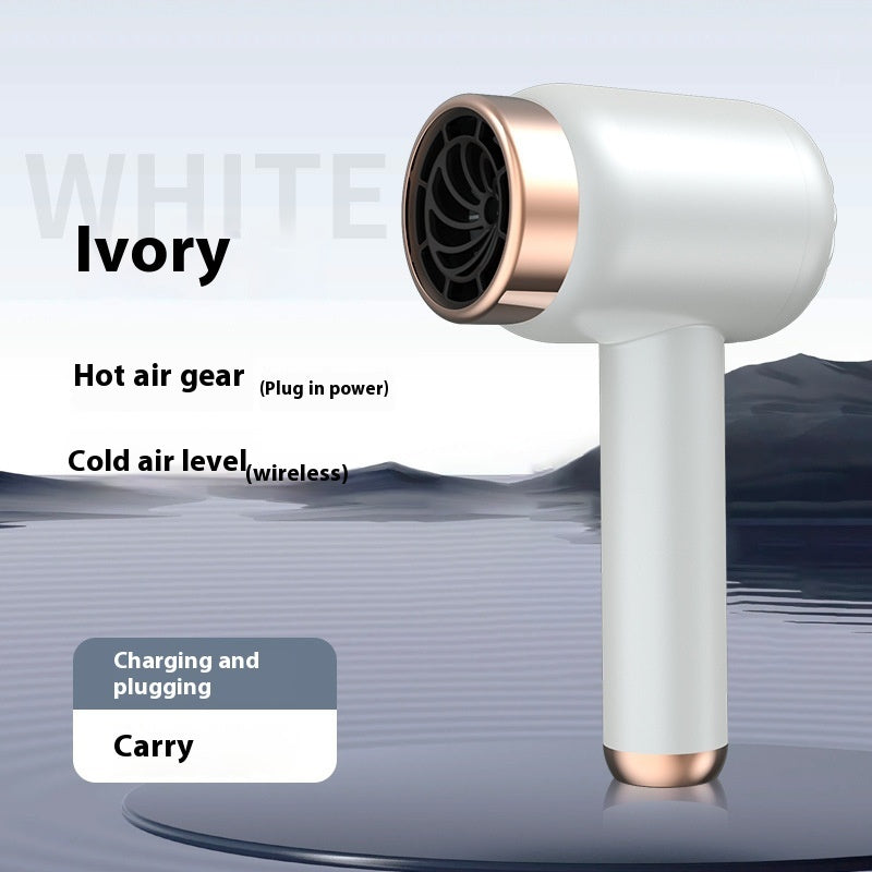 Wireless Hair Dryer with Anion Rechargeable Technology for Dormitory - Tech wireless hair dryer anion rechargeable