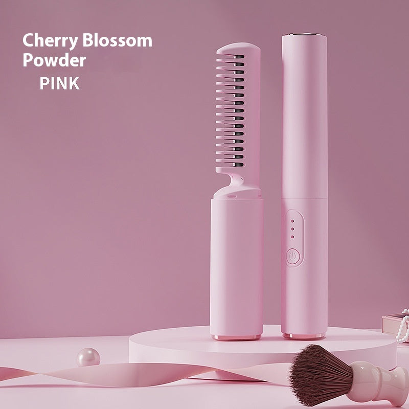 Wireless Hair Straighteners Small USB Rechargeable Titanium Coating - Teleplus wireless hair straighteners small usb